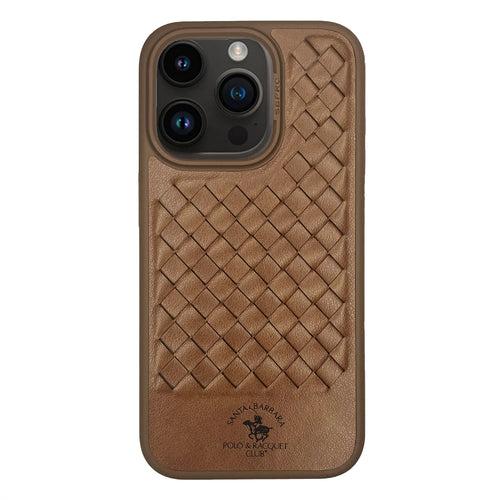 iPhone 15 Pro Max Ravel Series Genuine Santa Barbara Leather Case