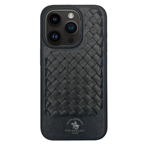 iPhone 15 Pro Max Ravel Series Genuine Santa Barbara Leather Case