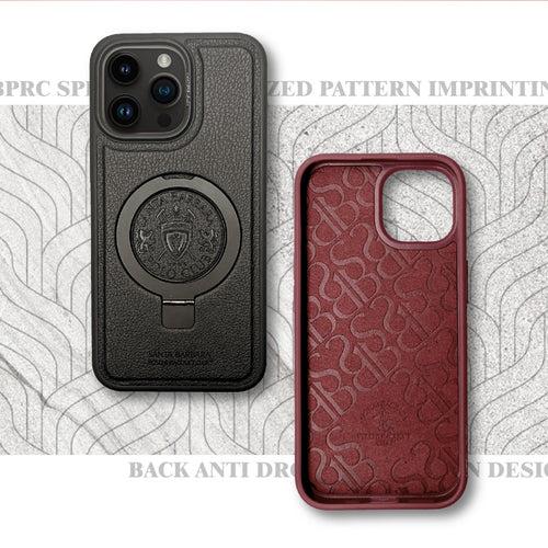 iPhone 15 Plus Primo Series Genuine Santa Barbara Leather Case