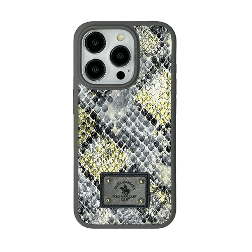 iPhone 15 Pro Max Sagar Series Genuine Santa Barbara Leather Case