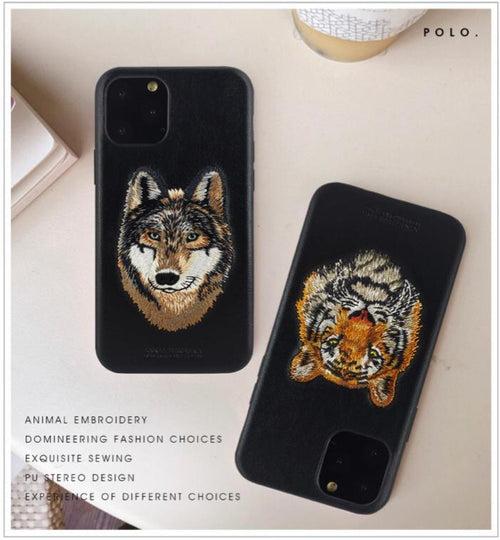 iPhone Savanna Series Genuine Santa Barbara Leather Case