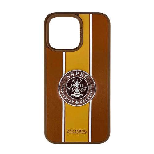 iPhone 14 Gareth Series Genuine Santa Barbara Leather Case