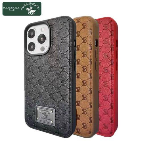 iPhone 13 Classic Merte Genuine Santa Barbara Leather Case