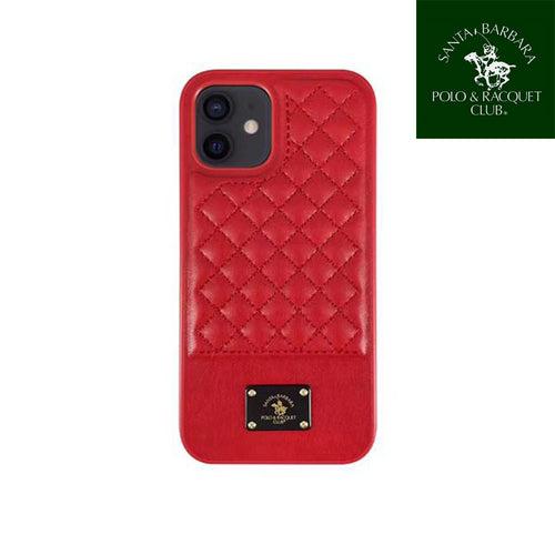 iPhone 12 Bradley Series Genuine Santa Barbara Leather Case