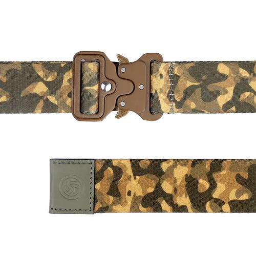 Bacca Bucci Recon Ranger Tactical Series: Robust Nylon Quick-Release Buckle Belt for Men