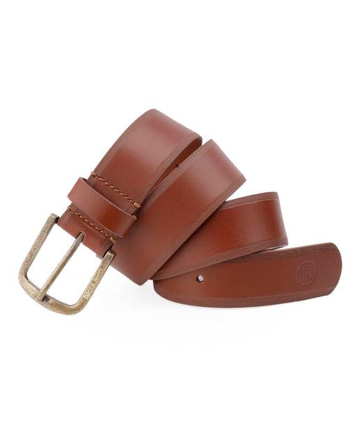 Bacca Bucci Men's Genuine Leather Casual Jeans Belt