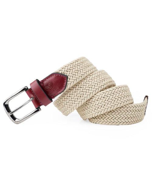 Bacca Bucci Men's Elastic Braided Golf Belt