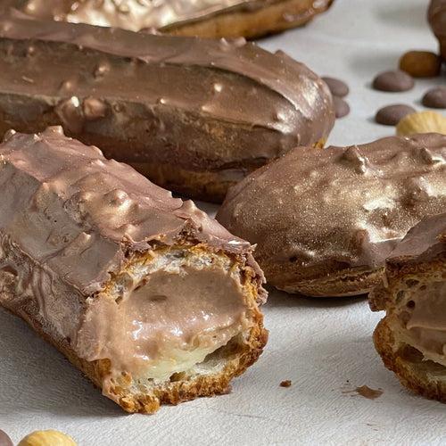 Hazelnut Milk Éclair