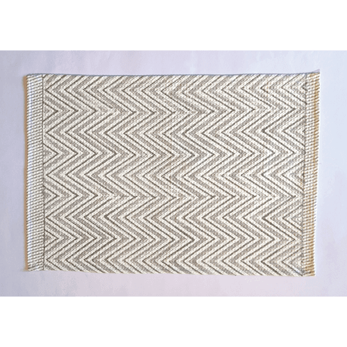 Block Printed Hand Towels (Chevron)