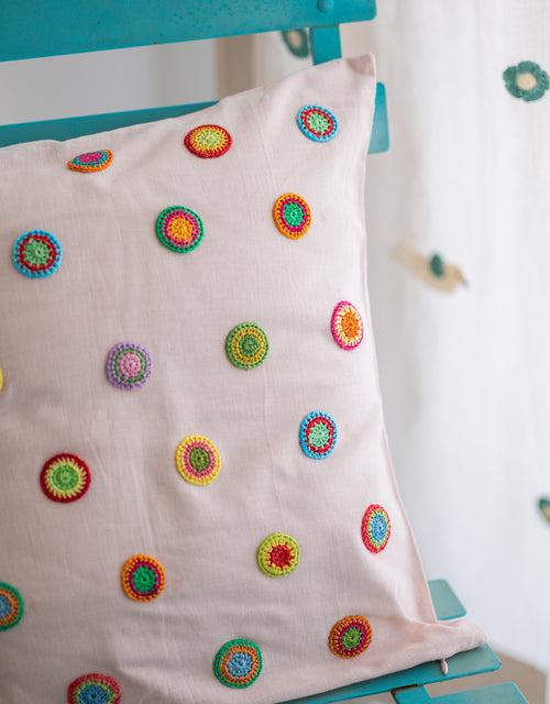 Prakriti Cushion Cover ~ Spring Drops