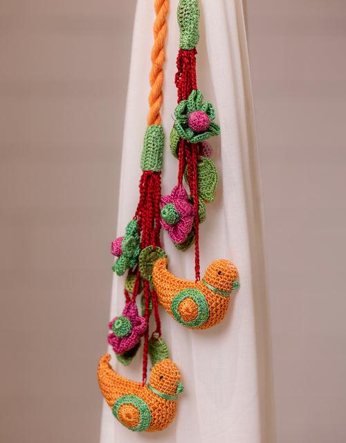 Curtain Tie Backs (Set of 2) ~ Kono Spring Birds