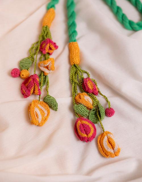 Curtain Tie Backs (Set of 2) ~ Kono Bougainvillea Bunch