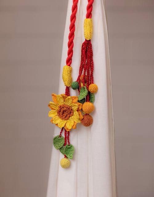 Curtain Tie Backs (Set of 2) ~ Kono Sunflower joy