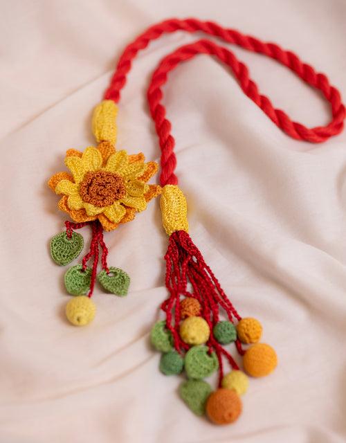 Curtain Tie Backs (Set of 2) ~ Kono Sunflower joy