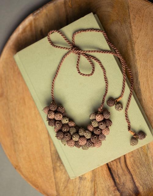 Guldasta Necklace ~ Brown