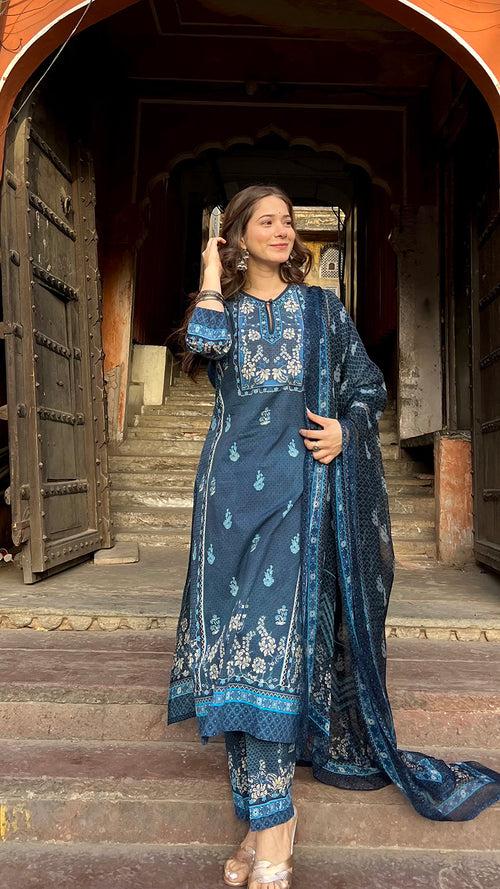 Gauri Blue Suit Set