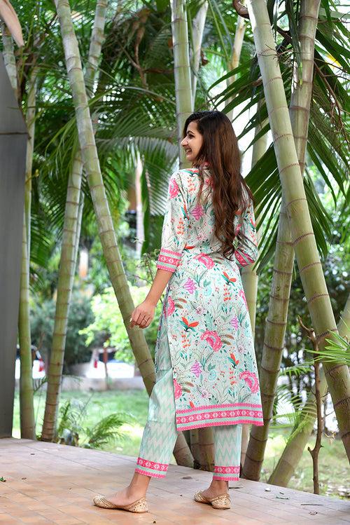 Arna Mint Kurta Set