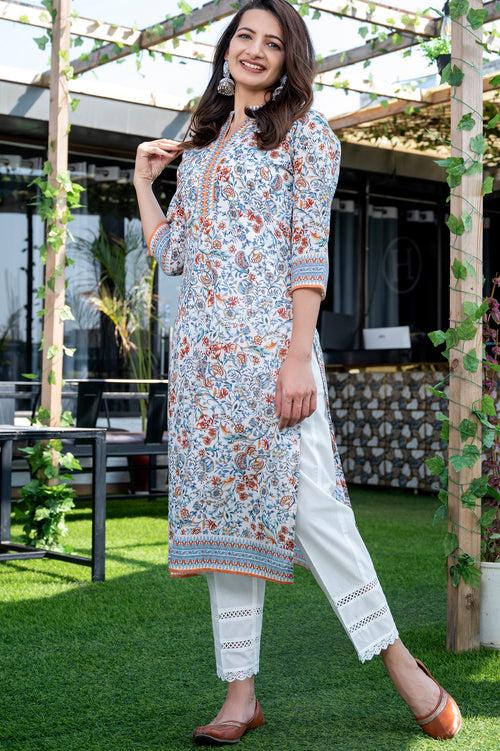 Lovely Flower Kurta Set