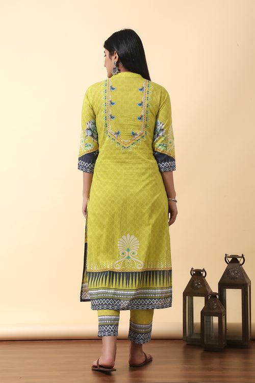 Nitya Green Suit Set