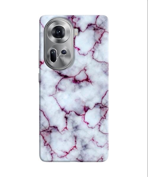 Brownish marble Oppo Reno11 Back Cover