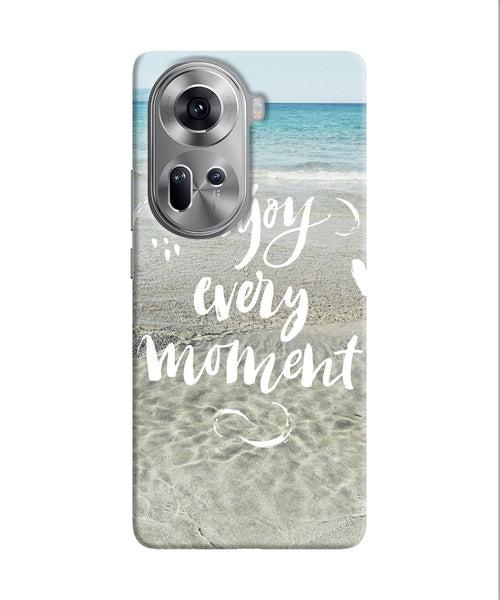 Enjoy every moment sea Oppo Reno11 Back Cover