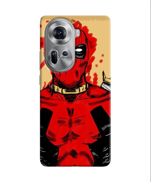 Blooded deadpool Oppo Reno11 Back Cover