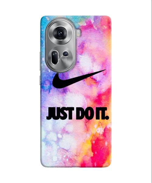 Just do it colors Oppo Reno11 Back Cover