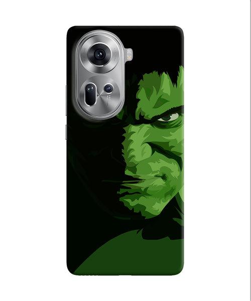 Hulk green painting Oppo Reno11 Back Cover