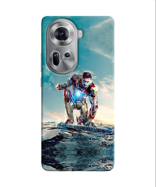 Ironman sea side Oppo Reno11 Back Cover