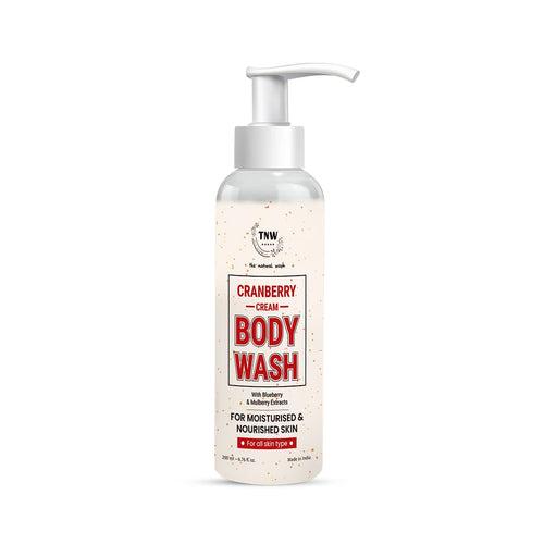 Cranberry Cream Body Wash For skin brightening & skin nourishment .