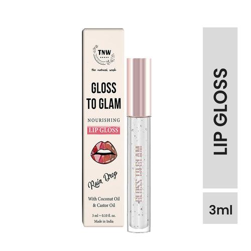 Gloss To Glam Nourishing Lip Gloss with Coconut oil for shiny Lips.