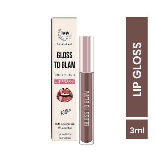 Gloss To Glam Nourishing Lip Gloss with Coconut oil for shiny Lips.