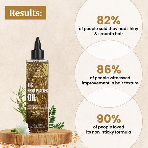 The Herb Platter Oil for healthier hair @ 1