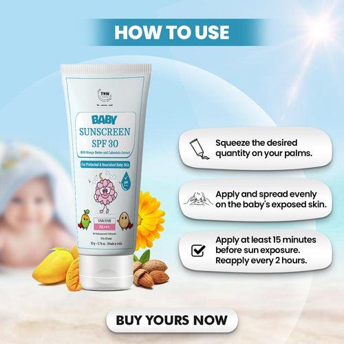 Baby Sunscreen SPF 30.