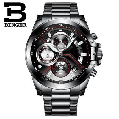 Binger Swiss Quartz Designer Men's Watch B 9016