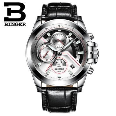 Binger Swiss Quartz Designer Men's Watch B 9016