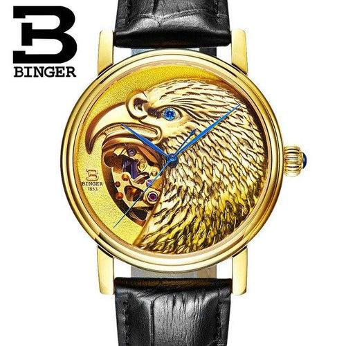 Binger Limited Edition Royal Eagle Mechanical Men Watch B 8888