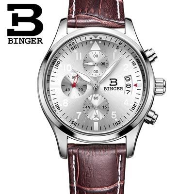 Binger Swiss Quartz Watch Men B 9202