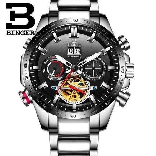 Binger Swiss Speedo Mechanical Watch B 10003C