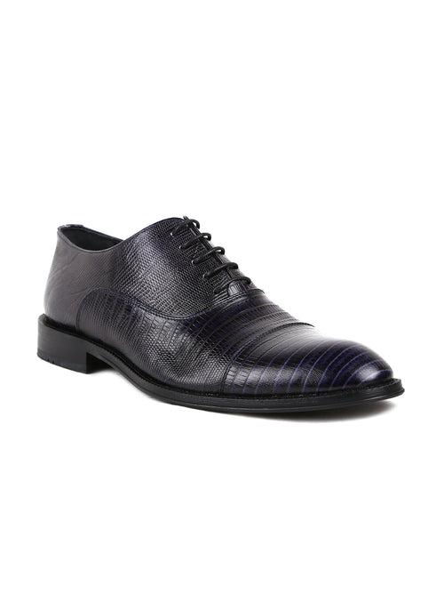 JOE SHU Men's Genuine leather Oxford Lace-up Shoe