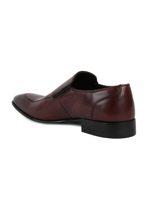 JOE SHU Men's Formal Leather Slip-on Shoe