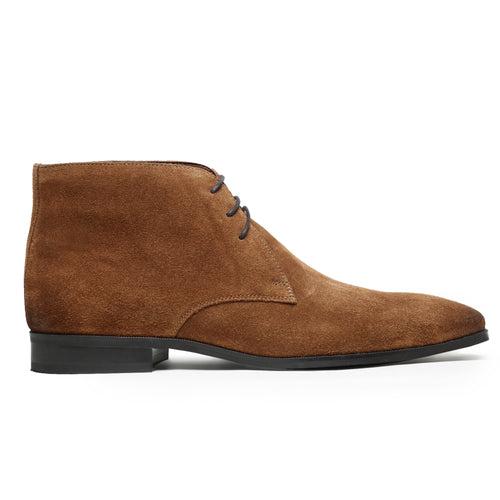 JOE SHU Men's Formal Ankle Lace Up chukka Boot