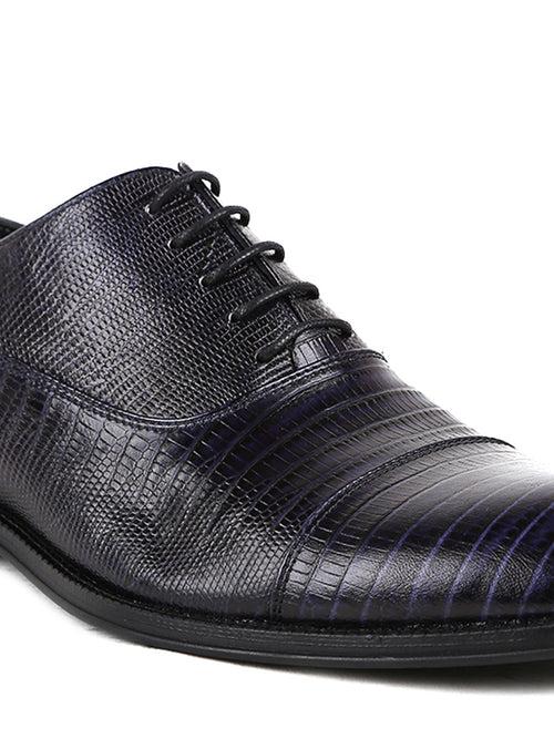 JOE SHU Men's Genuine leather Oxford Lace-up Shoe