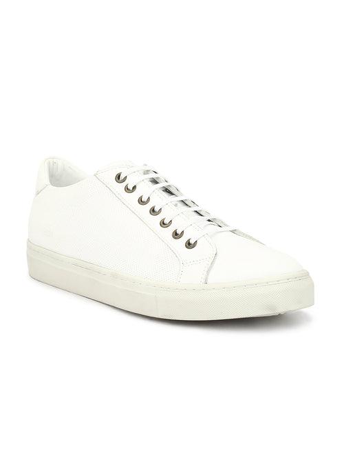 JOE SHU Men's Tan Leather Sneaker