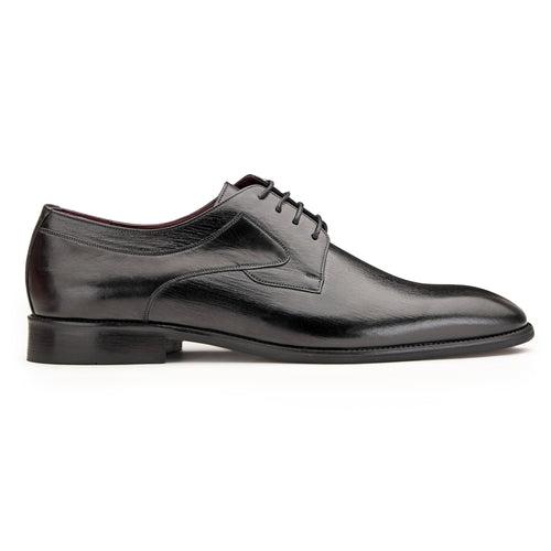 JOE SHU Men's Derby Leather Lace-up Shoe