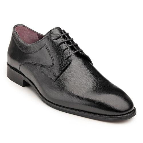 JOE SHU Men's Derby Leather Lace-up Shoe