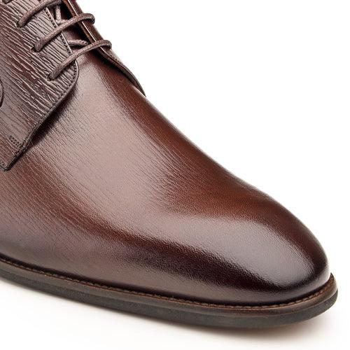 JOE SHU Men's Derby  Leather Lace-up Shoe