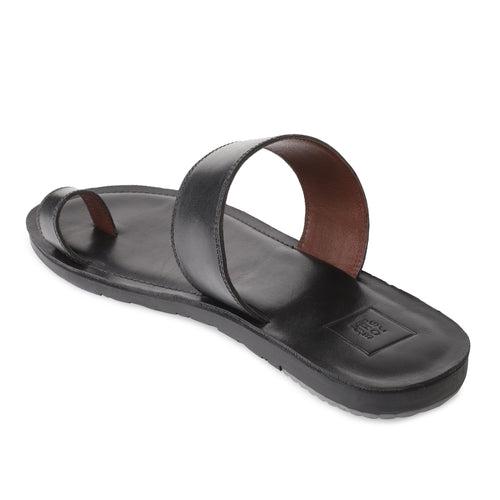 JOE SHU Men's Genuine Leather Casual Slipper