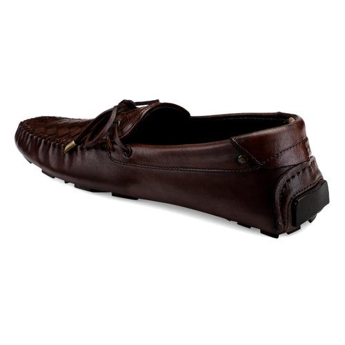 JOE SHU Men's Casual Genuine Leather Loafer