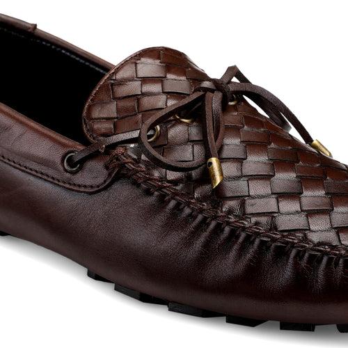 JOE SHU Men's Casual Genuine Leather Loafer